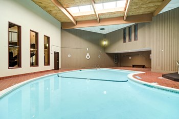 Large Indoor Pool with Natural Light